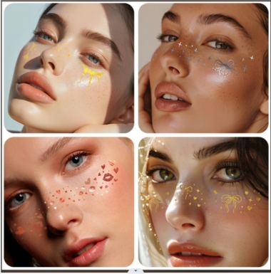 Face Glitter -tarrat-kauneuspelien muuttaja