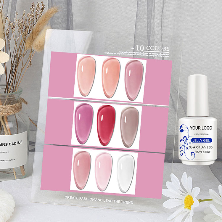 Ice Jelly Gel Polish: Tämä läpikuultava hyytelövaikutus – miten se itse asiassa saavutetaan?