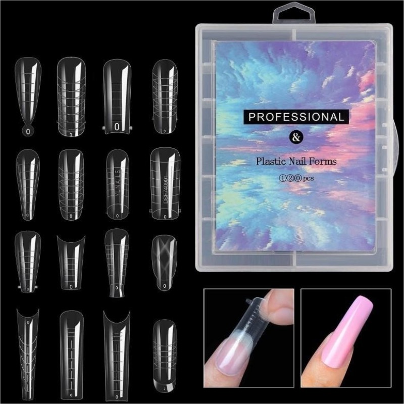 Akryyli Nail Art -muotti tekokynsien kärjet
