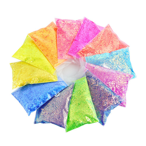 Sequins Nail Powder Glitter Diy -kynsikoristelu kynsihoitoon